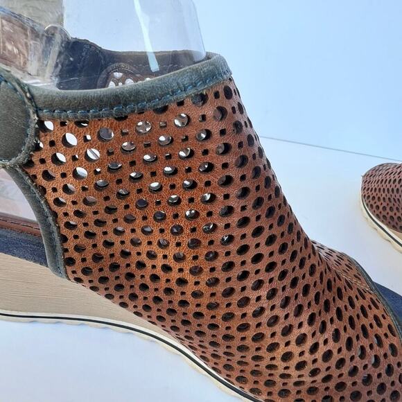 PIKOLINOS 38 (7 1/2) women’s sandals, leather, wedge heel - Picture 9 of 11